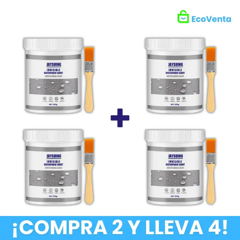 Sellante Invisible Duradero Eco Venta® - Protección Total 500g (Compra 2 y Lleva 4)