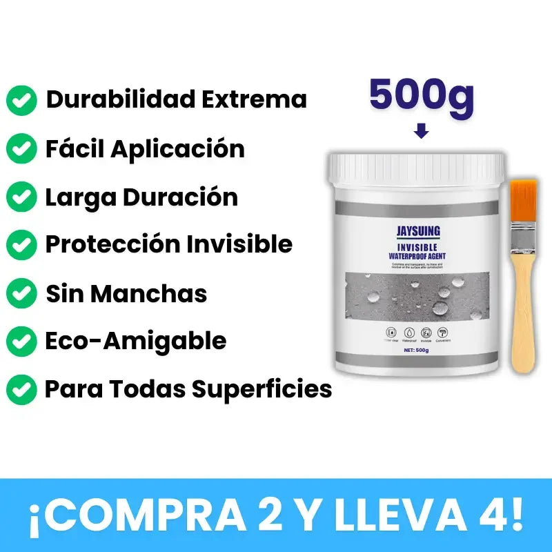 Sellante Invisible Duradero Eco Venta® - Protección Total 500g (Compra 2 y Lleva 4)
